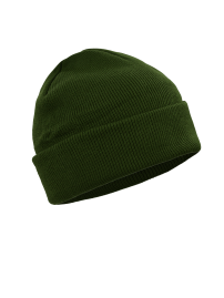 pletená čepice - zelená ÚHÚL