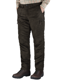 trousers HALTOR dark brown