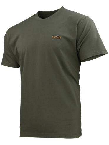 t-shirt BANNER olive green