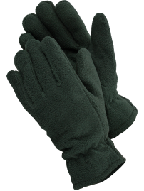 Fleece rukavice - zelené