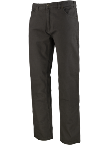 trousers TEXAN brown with elastane