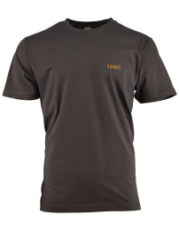 t-shirt BANNER dark brown