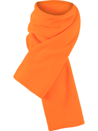 Fleece šála - oranžová