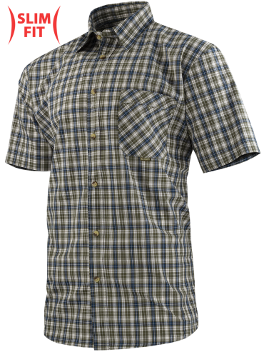 košile SALAR s krátkým rukávem SLIM FIT